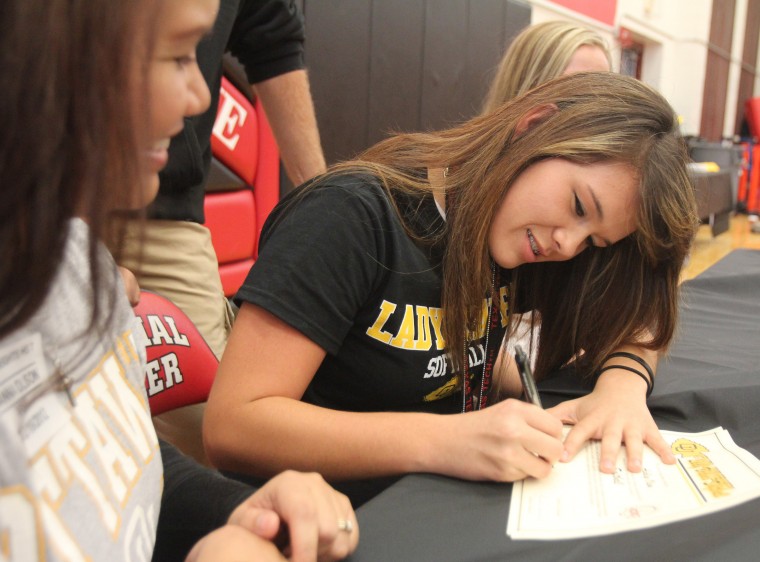 Harker Heights Softball Signing